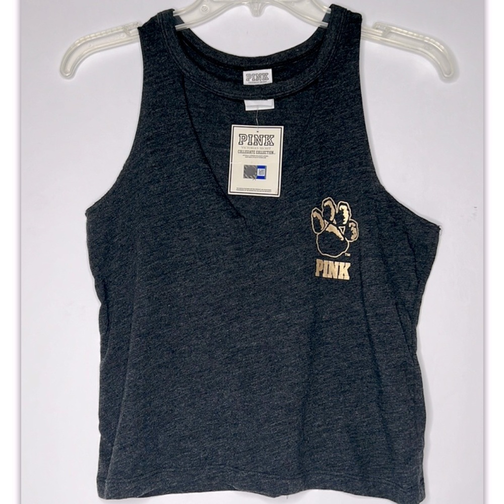 PINK Victoria’s Secret Collegiate Tank Top Pittsburgh Women XS Cut Out Neck